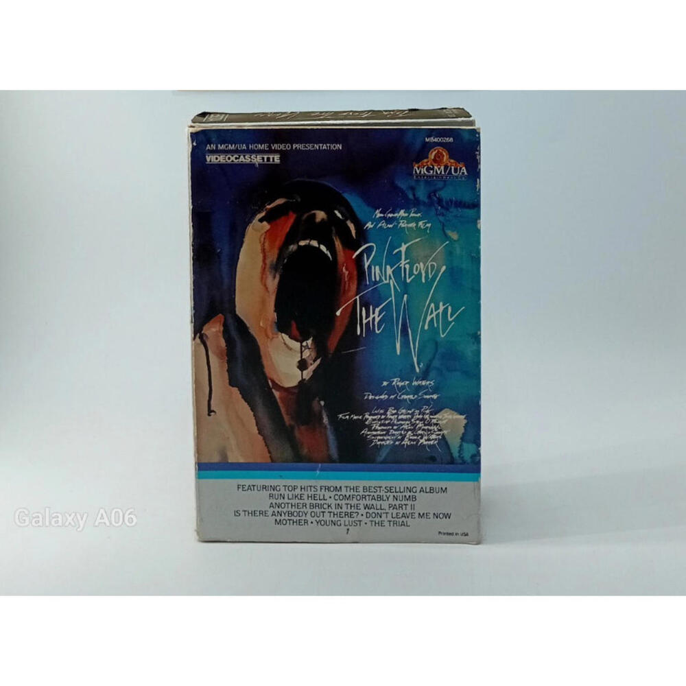 Pink Floyd The Wall (1982) BETA Tape – NOT VHS – MGM/UA – Rare‎ Movie Beta VG